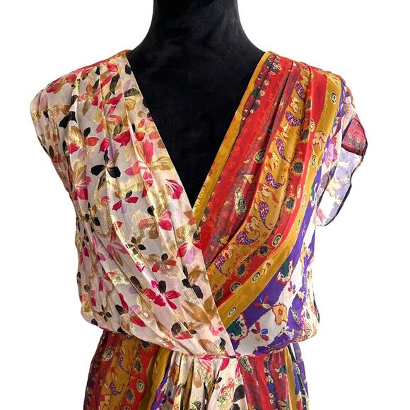 Diane Von Furstenburg Zora Dress EUC SZ 4 - Picture 5 of 13